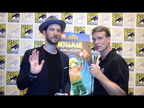 Troy Baker Interview at SDCC for LEGO DC Aquaman: Rage of Atlantis Premiere