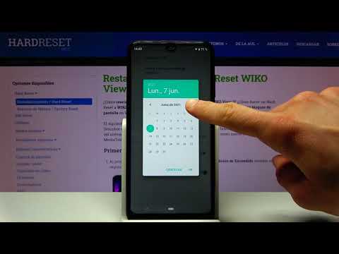 Cómo cambiar la hora y fecha en WIKO View 3