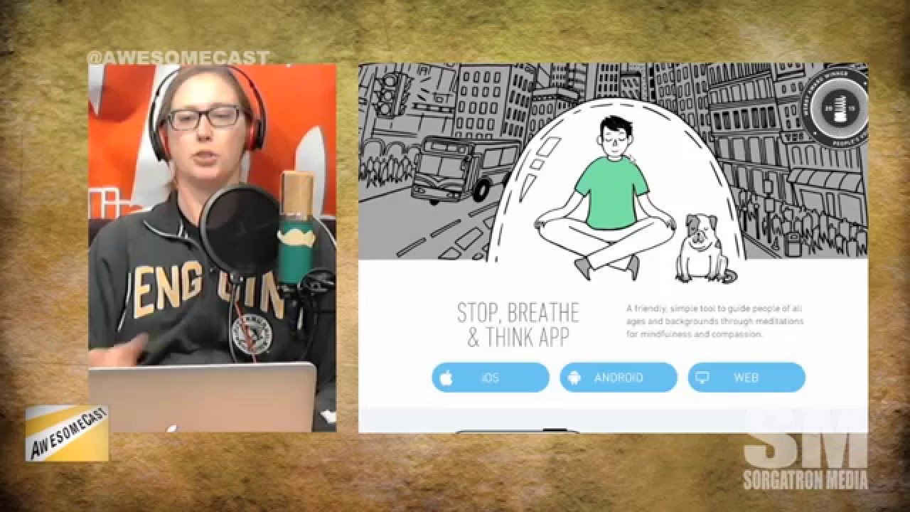 Stop Breathe Think for helping your mindfulness