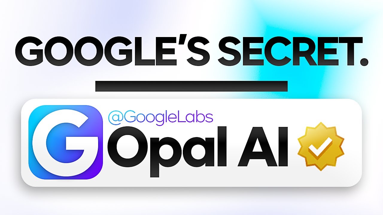 Google Opal: New FREE AI Super Agent!