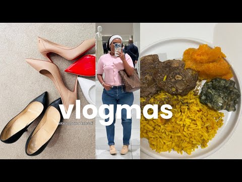 #vlogmas2025 Errands Sandton || Luxury shopping || Attending 2A event || cooking 