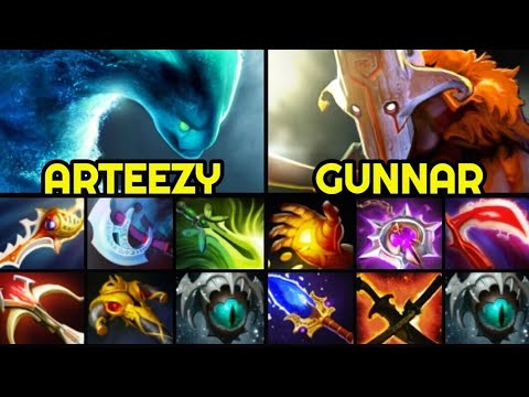 ARTEEZY vs GUNNAR — Rapier Intense Comeback Game 7.28 Dota 2
