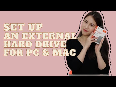 format external hard drive for Mac and PC