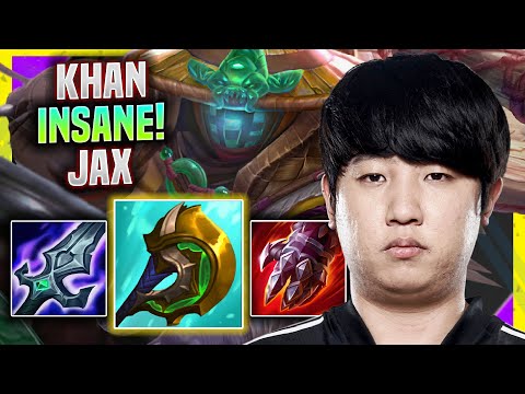 KHAN IS INSANE WITH JAX IN EUW SOLOQ! - DK Khan Plays Jax TOP vs Graves!