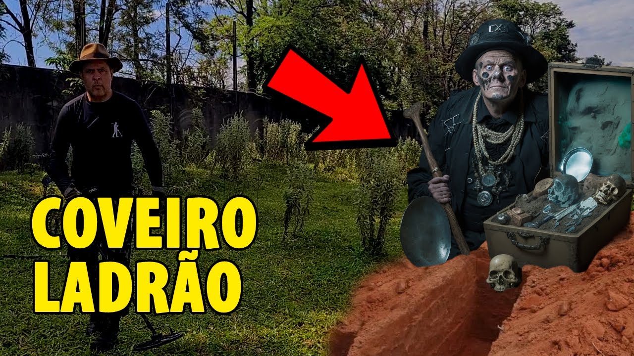 O coveiro ladrão: como ele rouba e esconde joias enterradas