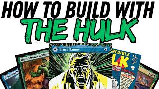 4 POWERFUL Hulk Commander Decks: EDH Deckbuilding w/ Marvel Superheroes