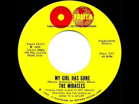 1965 HITS ARCHIVE: My Girl Has Gone - Miracles