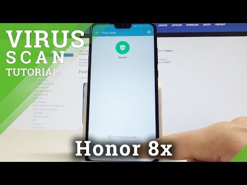 How to Scan Honor 8x - Virus Detection / Security Scan