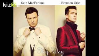 Seth MacFarlane &amp; Brendon Urie My Way Duet Frank Sinatra Panic! at the Disco