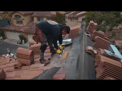 Ascent Roofing - Tile Relay at HOA in Del Mar