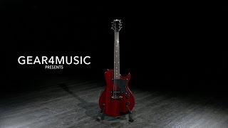 Download lagu New Jersey II Electric Guitar by Gear4music, Cherry Red | Gear4music demo mp3