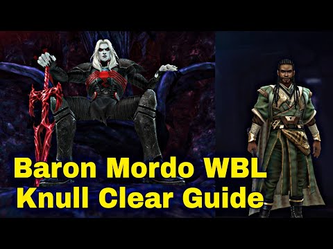 Baron Mordo New Uniform Review And WBL Knull Clear Guide - Marvel Future Fight