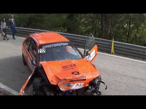 Cividale Castelmonte Clio and Civic crash  2019