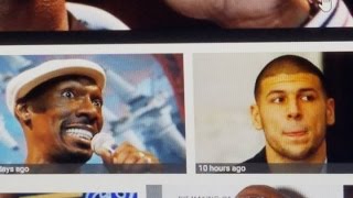 Aaron Hernandez getting more love than CHARLIE MURPHY???