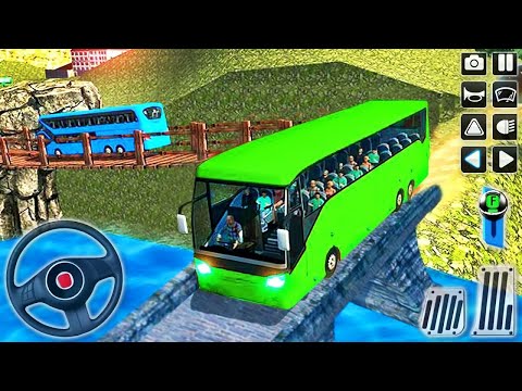 Coach Bus Driver Simulator - Offroad (Uphill Hill Tourist) - New Best GamePlay