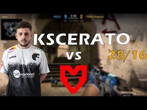 CS:GO POV Demo FURIA KSCERATO (28/16) vs MOUZ (de_mirage) @ ESL Pro League Season 17