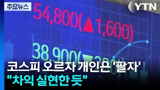 코스피 오르자 개인은 '팔자'...차익 실현한 듯 / YTN