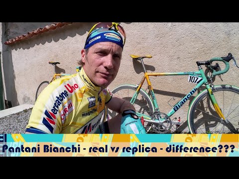 Pantani Bianchi - real vs replica - do they ride differently?