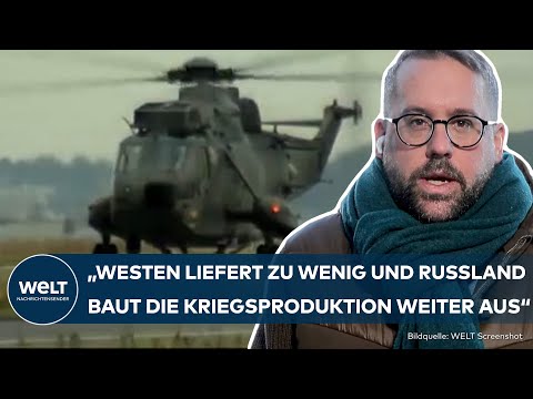 UKRAINE-KRIEG: "Besser als nichts" – Deutschland liefert sechs Militärhubschrauber an Kiew