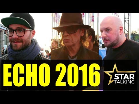 ECHO 2016: Udo Lindenberg, Mark Forster, Kool Savas, Madcon, Gina Lisa