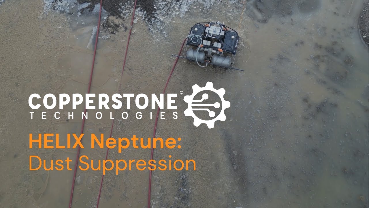 Robotic Dust Suppression for Safer, More Cost-Effective Operations | HELIX Neptune
