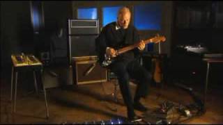 Pink Floyd's David Gilmour in Studio Playing Breathe