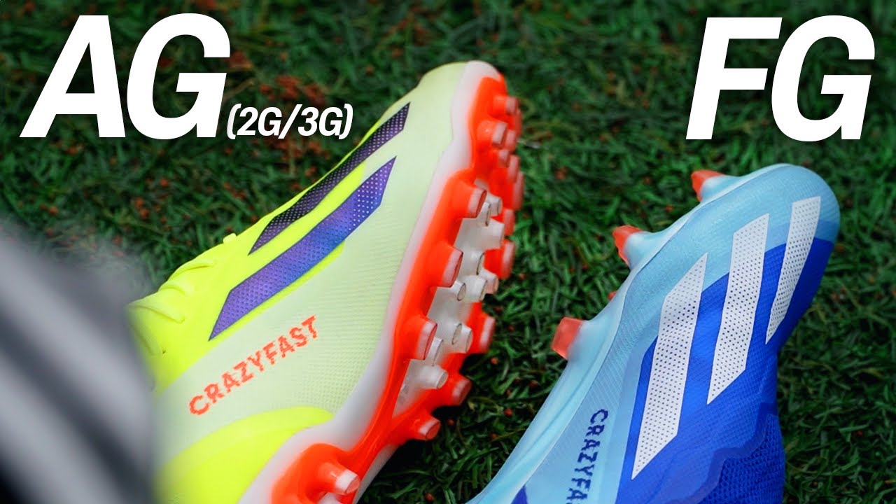 Soccer shoes suitable for artificial field? (X Crazyfast Elite AG(2G/3G) vs FG)