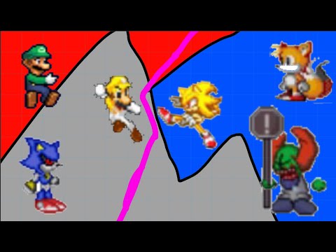 Sonic vs Mario plus others