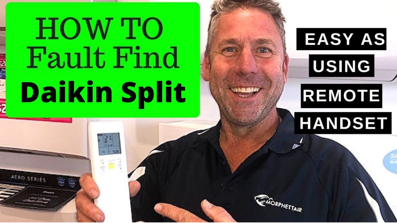 Daikin Split System: How to Diagnose the Green Flashing Light Error