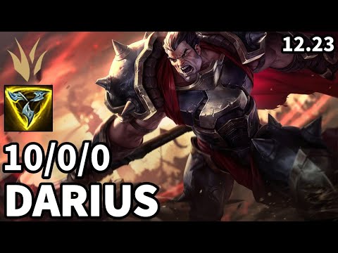 Darius Jungle vs Nidalee - EUW Master | Patch 12.23