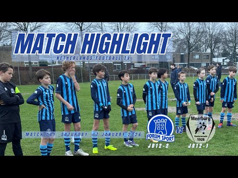 Forum Sport JO12-2 vs  Meerburg JO12-1  | Match Highlights | Jan 17, 2026