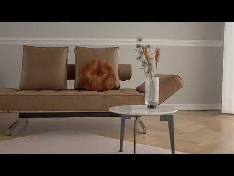 Ghia Chrome daybed by Innovation Living