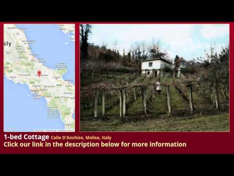 1-bed Cottage for Sale in Colle D'Anchise, Molise, Italy on italianlife.today