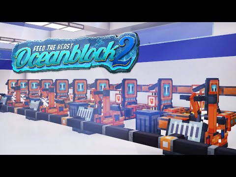 FTB OceanBlock 2 EP16 Wireless Powah and Power Upgrades