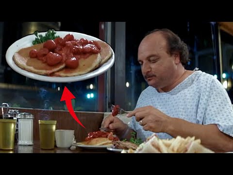 eating pancake ????eating scene in movie  City of Angels (1998 )