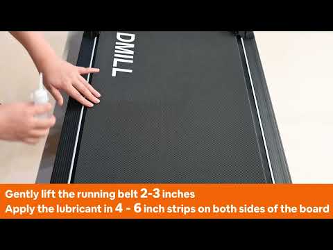 W01-T | How to Add Lubricating Oil to the Running Belt for Treadmill?