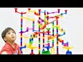 Marble Genius Marble Run Extreme Set!  How to Put Together Marble Run Extreme Set.