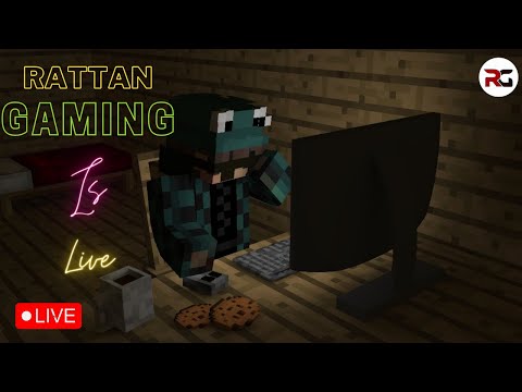 RattanGaming Live - Minecraft Multiplayer Live JAVA+PE || NewSeason When? #minecraft #smp