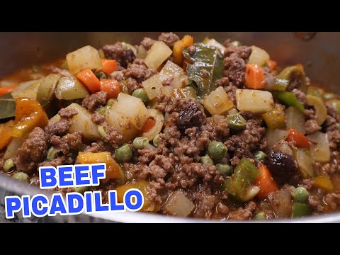 BEEF PICADILLO RECIPE / BEEF GINILING / GROUND BEEF RECIPE PINOY STYLE @thebergsz5578