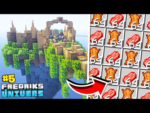 Jeg brukte 10 TIMER på å bygge SAU OG KU FARM! | Fredrik's Univers #5