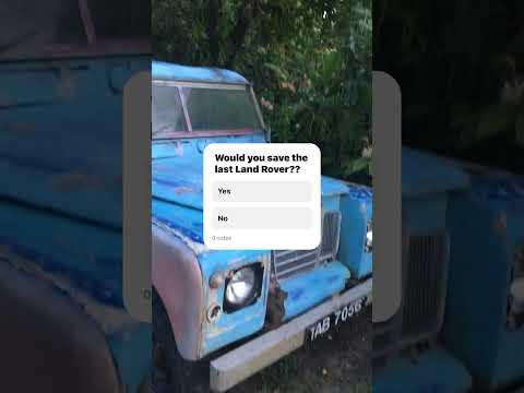 Saving one of the last Land Rover of it kind #landrover #landroverfreelander #landroverdiscovery