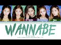 ITZY 있지 WANNABE Color Coded Lyrics ITZY 있지 WANNABE Color Coded Lyrics