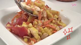SistaCafe Channel : วิธีทำตำข้าวโพด