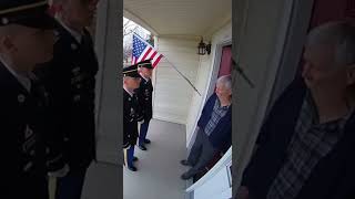 Soldiers Tell Father of Son’s Death #shorts #military #sad #army #tragedy