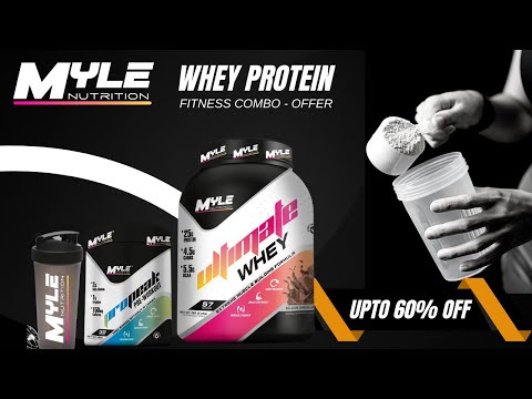 Myle whey protein powder, 2 kg