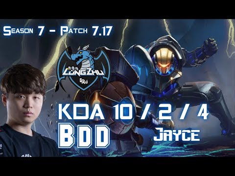 LZ BDD JAYCE vs ORIANNA Mid - Patch 7.17 KR Ranked