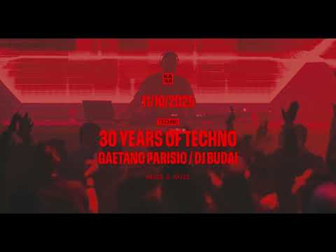 DJ Budai - "30 Years Of Techno" Livemix at Kassa Boat 2025.10.11.