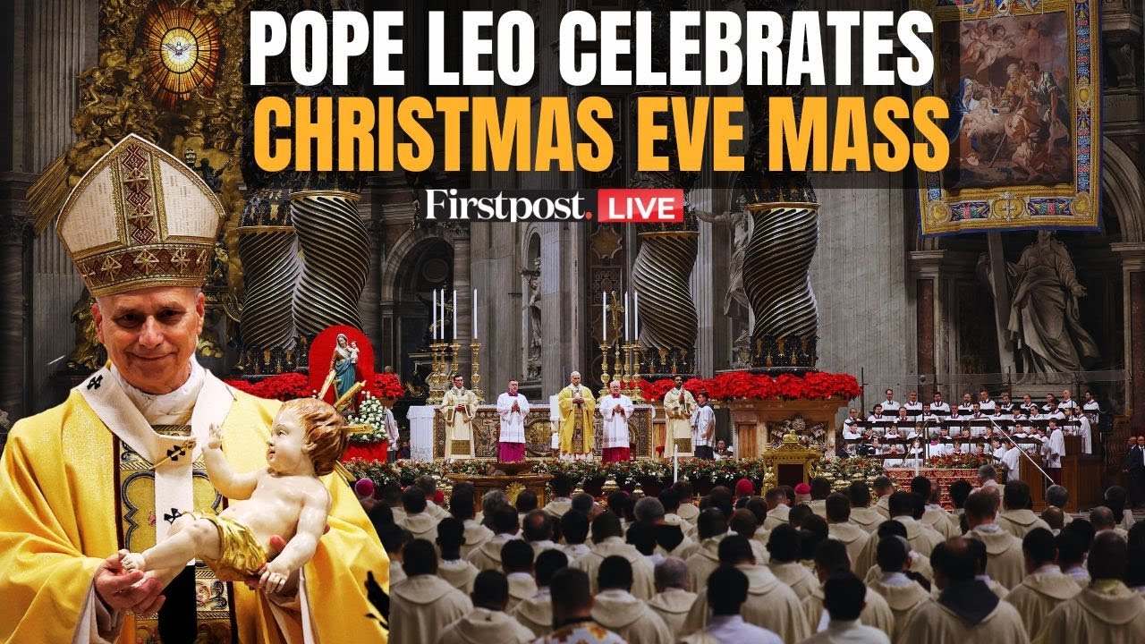 LIVE: Pope Leo at His First Vatican Christmas Eve Mass | Merry Christmas 2025 |Christmas Celebration