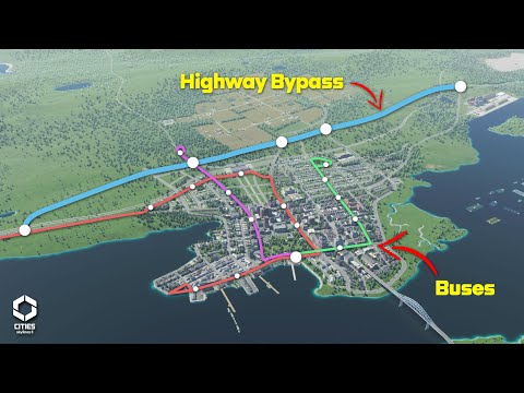 Fixing Traffic with Major Infrastructure Upgrades | Cities Skylines 2