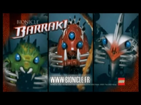 Teaser CGI, Pub TV FR Barraki (Longue. 20s) - 2007 LEGO Bionicle Spot en Français, Française !